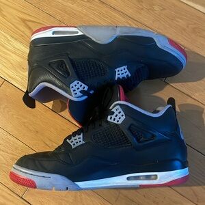 Nike Jordan 4 Retro OG Bred Leather  Men’s US 12